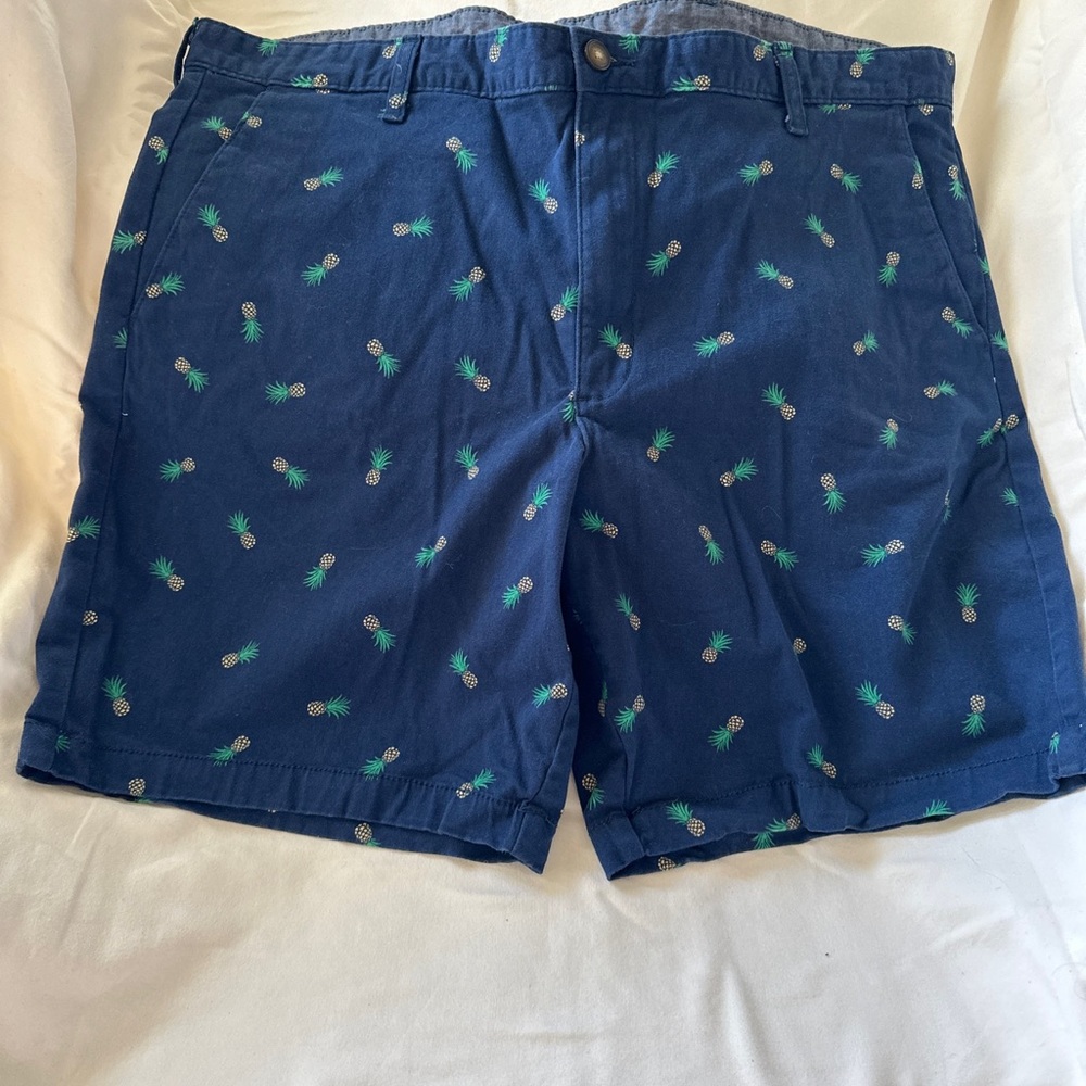 George Chino Men’s Sz40 Shorts Pineapple Design